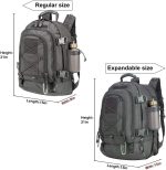 WolfWarriorX Men Backpacks Large Capacity Military Tactical Hiking Expandable 39L-60L Backpack - Image 6